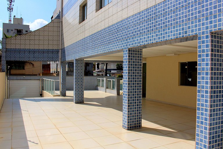 Apartamento na Praia do Tombo em Guarujá-SP